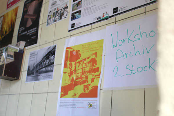 subkulturarchiv workshop in der bäckerei innsbruck